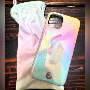 Loopy Case - iPhone 11 Pro - Pearl Iridescent- Lefty